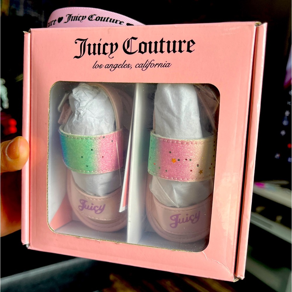SOLD-Juicy Couture Baby Sandals